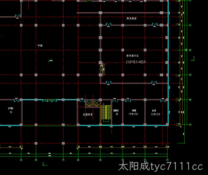 研发大楼平面图样式